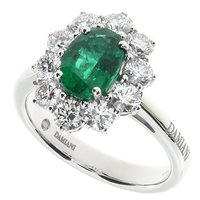 Anillo Damiani Mujer Gemme D in Oro Smeraldo 1.64 Ct 20106163 - 20106163